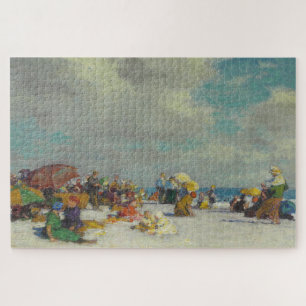 Puzzle Après-midi d'été sur la plage (par E.H. Potthast)
