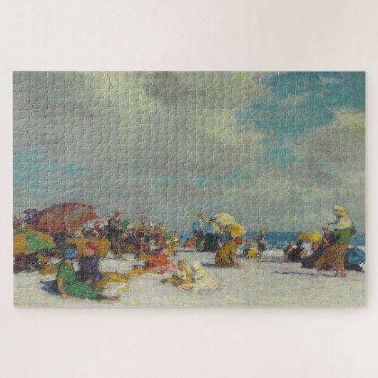 Puzzle Après-midi d'été sur la plage (par E.H. Potthast) (Horizontal)