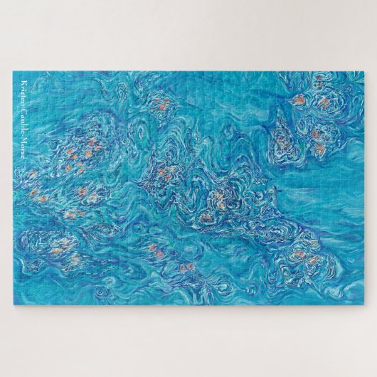 Puzzle Aqua Azzurro (Horizontal)