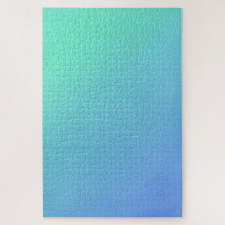 Puzzle Aqua d'été - Bleu simple à clair Turquoise dégradé