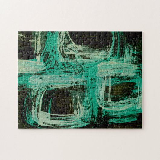 Puzzle Aquamarine Windows I (Horizontal)