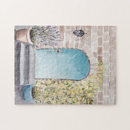 Puzzle aquarelle (Horizontal)