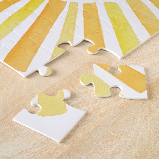 Puzzle Aquarelle à main (Côté)