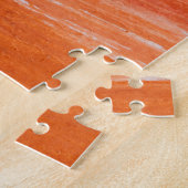 Puzzle Aquarelle Abstraite : Bleu orange (Côté)