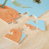 Puzzle Aquarelle Agrumes Fruits : Main tirée (Côté)