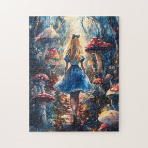 Puzzle Aquarelle Alice au pays des merveilles
