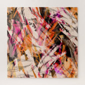 Puzzle Aquarelle, arrière - plan abstrait vintage. (Vertical)