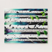 Puzzle Aquarelle Aspen Trees (Horizontal)