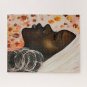 Puzzle Aquarelle - beauté africaine - (Horizontal)