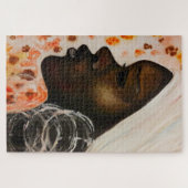 Puzzle Aquarelle - beauté africaine (Horizontal)