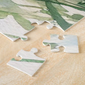 Puzzle Aquarelle bleu Floral Cornflower Allemagne | (Côté)