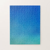 Puzzle Aquarelle bleue Ombre (Vertical)