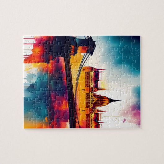 Puzzle Aquarelle Budapest (Horizontal)