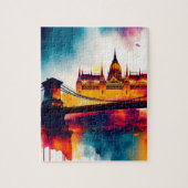 Puzzle Aquarelle Budapest (Vertical)