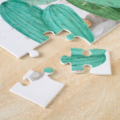 Puzzle Aquarelle Cactus Garden Cactus Désert Sud-ouest (Côté)