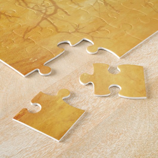 Puzzle Aquarelle Cèdre cire Oiseau (Côté)