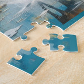 Puzzle Aquarelle Chevaux sauvages (Côté)
