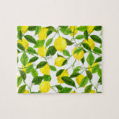 Puzzle Aquarelle Citron (Horizontal)