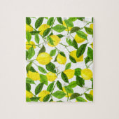 Puzzle Aquarelle Citron (Vertical)