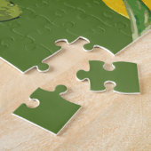 Puzzle Aquarelle Citron & Feuilles 5 (Côté)