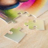 Puzzle Aquarelle colorée mignonne fentes bébé (Côté)