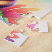 Puzzle Aquarelle couleur mignonne fentes bébé (Côté)