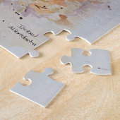 Puzzle Aquarelle couleurs automne champignons (Côté)