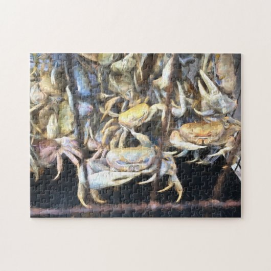 Puzzle Aquarelle Crabes Crawling Pastel (Horizontal)