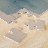 Puzzle Aquarelle de bateau sur la peinture de mer goutte  (Côté)