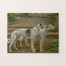 Aquarelle de Borzoi