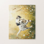 Puzzle Aquarelle de chiot dalmate (Vertical)
