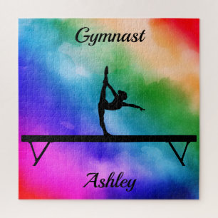 Puzzle Aquarelle de faisceau de gymnastique