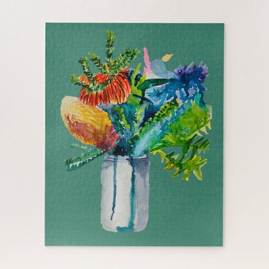 Puzzle Aquarelle de fleurs australiennes (Vertical)