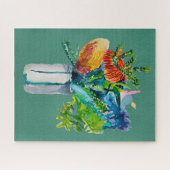 Puzzle Aquarelle de fleurs australiennes (Horizontal)