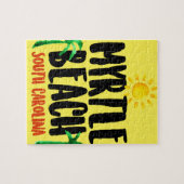 Puzzle Aquarelle de Myrtle Beach (Horizontal)