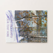Puzzle Aquarelle de neige (Horizontal)
