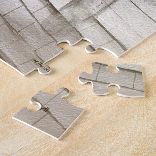 Puzzle Aquarelle de New York Manhattan NYC (Côté)