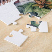 Puzzle aquarelle de Noël festive Père Noël (Côté)