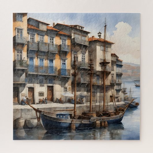 Puzzle Aquarelle de Porto (Vertical)