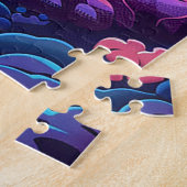 Puzzle Aquarelle difficile Tortue de mer Corail Reef Océa (Côté)