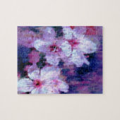 Puzzle Aquarelle en fleur d'amande (Horizontal)
