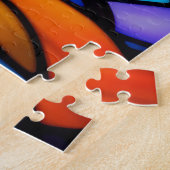 Puzzle Aquarelle en verre tendu Style géométrique Abstrai (Côté)