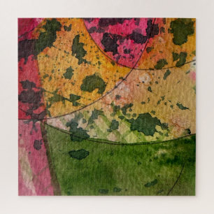 Puzzle Aquarelle Et Encre Expressionnisme Abstrait Art