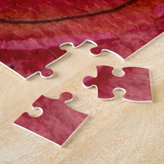 Puzzle Aquarelle Et Encre Joli Art Motif Abstrait (Côté)