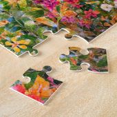 Puzzle Aquarelle Fleurs de Jardin (Côté)