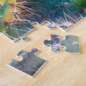 Puzzle Aquarelle Flower Cactus Succulents (Côté)
