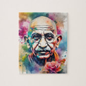 Puzzle Aquarelle Gandhi (Vertical)