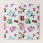 Puzzle Aquarelle Glamor : Mode Motif sans couture (Horizontal)