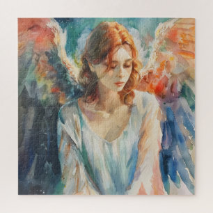 Puzzle Aquarelle Guardian Angel Christianity