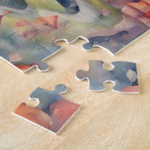 Puzzle Aquarelle Imaginaire World Magic Castle (Côté)